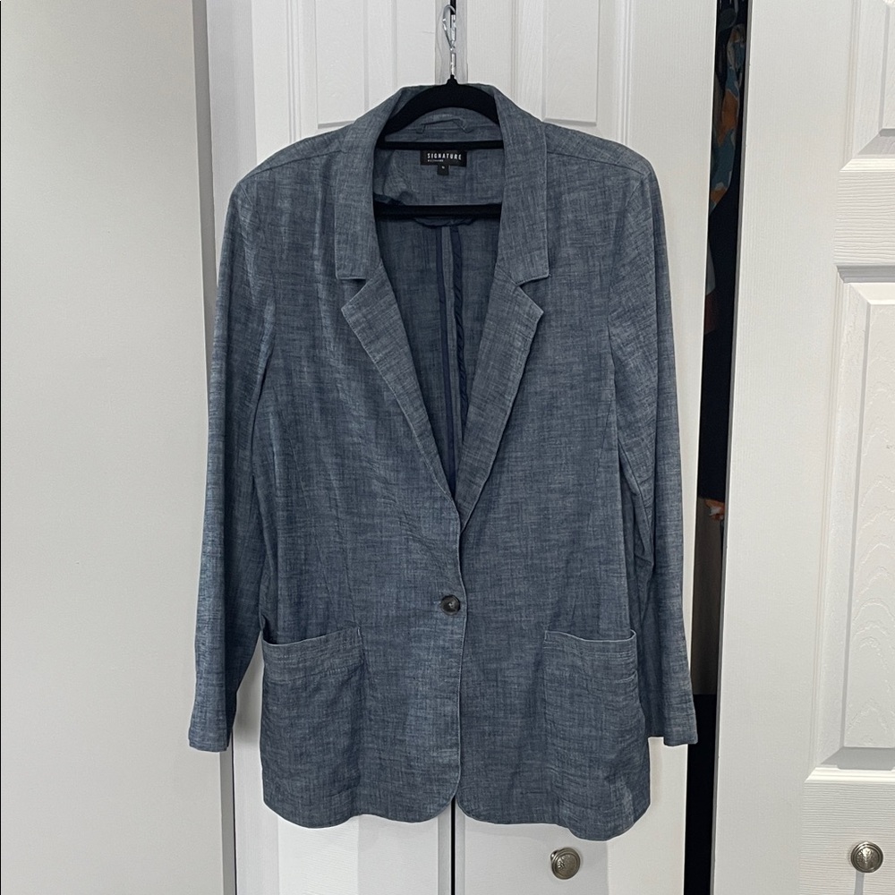 Reitmans Signature Denim Blazer